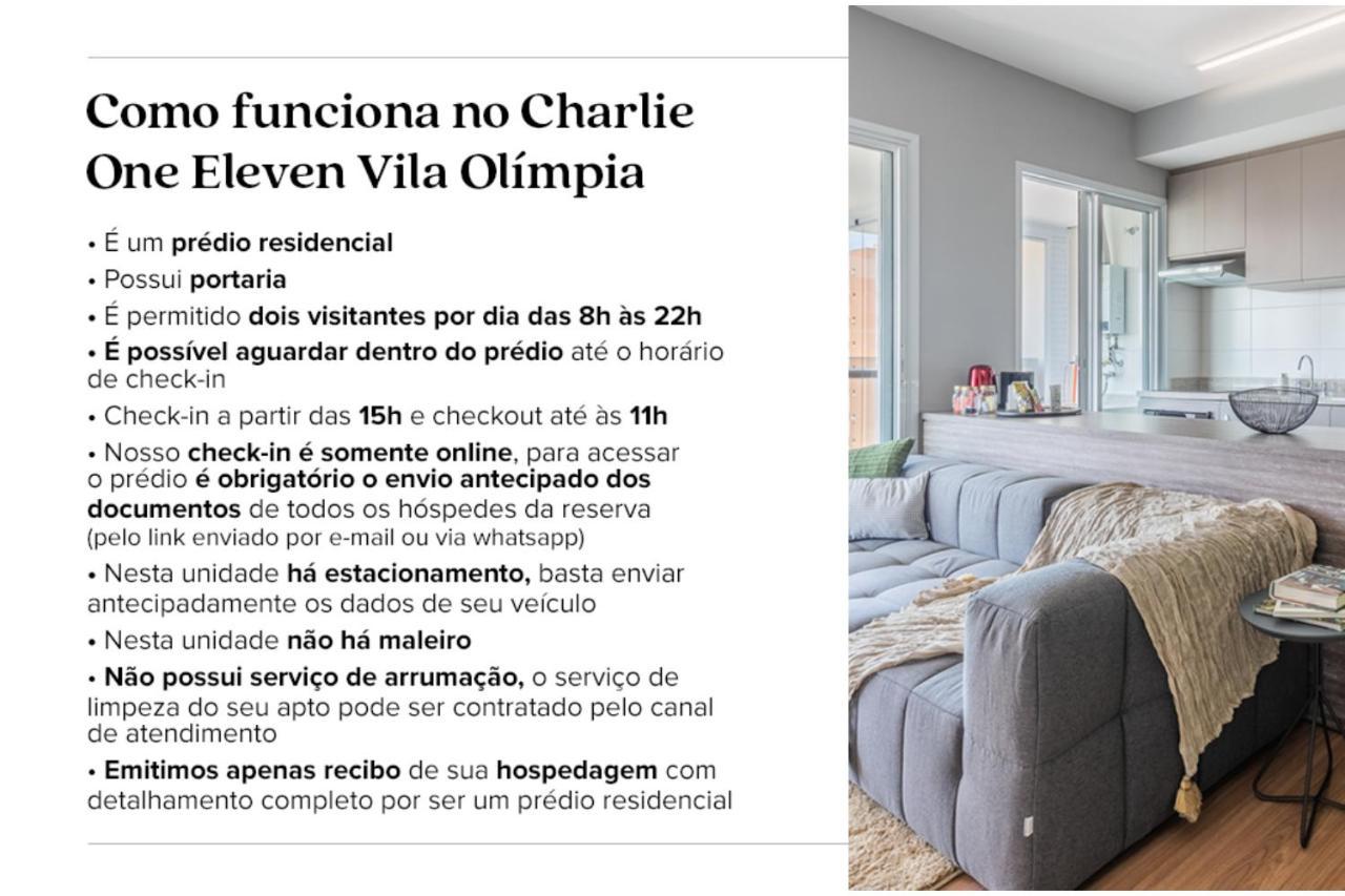 Charlie One Eleven Vila Olimpia Apartman São Paulo Kültér fotó